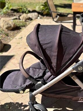 CYBEX Kids Stroller Canopy Toddler Seat faded black